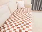 Modern Line Custom Size Linen Sofa Topper Slipcover Pet Friendly, Washable, Stain Resistant, Non Slip Furniture Couch Protector Sofa Pad - Image 8
