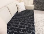 Boho-Tribal Custom Size Linen Sofa Topper Slipcover Pet Friendly, Washable, Stain Resistant, Non Slip Furniture Couch Protector Sofa Pad - Image 8