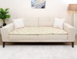 Modern Sage Green Sofa Topper Slipcover Pet Friendly, Washable, Stain Resistant, Non Slip Furniture Couch Protector Sofa Pad - Image 3