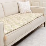 Modern Sage Green Sofa Topper Slipcover Pet Friendly, Washable, Stain Resistant, Non Slip Furniture Couch Protector Sofa Pad