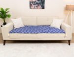 Royal Navy Blue Sofa Topper Slipcover Pet Friendly, Washable, Stain Resistant, Non Slip Furniture Couch Protector Sofa Pad - Image 3