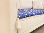 Royal Navy Blue Sofa Topper Slipcover Pet Friendly, Washable, Stain Resistant, Non Slip Furniture Couch Protector Sofa Pad - Image 9