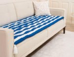 Oceanic Azure Sofa Topper Slipcover Pet Friendly, Washable, Stain Resistant, Non Slip Furniture Couch Protector Sofa Pad