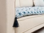 Modern Geometric Star Custom Size Linen Sofa Topper Slipcover Pet Friendly, Washable, Stain Resistant, Non Slip Furniture Couch Protector Sofa Pad - Image 9