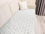 Geometric Optical Sofa Topper Slipcover Pet Friendly, Washable, Stain Resistant, Non Slip Furniture Couch Protector Sofa Pad - Image 8