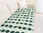 Modern Green Sofa Topper Slipcover Pet Friendly, Washable, Stain Resistant, Non Slip Furniture Couch Protector Sofa Pad - Image 8