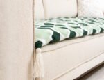 Modern Green Sofa Topper Slipcover Pet Friendly, Washable, Stain Resistant, Non Slip Furniture Couch Protector Sofa Pad - Image 9