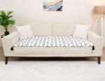Minimalist Diamond Sofa Topper Slipcover Pet Friendly, Washable, Stain Resistant, Non Slip Furniture Couch Protector Sofa Pad - Image 3