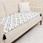 Minimalist Diamond Sofa Topper Slipcover Pet Friendly, Washable, Stain Resistant, Non Slip Furniture Couch Protector Sofa Pad