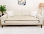 Sage Green Sofa Topper Slipcover Pet Friendly, Washable, Stain Resistant, Non Slip Furniture Couch Protector Sofa Pad - Image 3