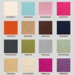 Linen fabric sample, 42 color sample, linen fabrics, Natural linen fabric samples - Image 3