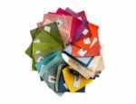 Linen fabric sample, 42 color sample, linen fabrics, Natural linen fabric samples