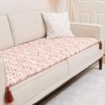 Diamond Motif Sofa Topper Slipcover Pet Friendly, Washable, Stain Resistant, Non Slip Furniture Couch Protector Sofa Pad