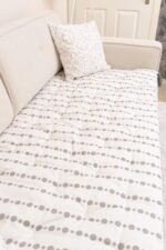 Modern Geometric Square Sofa Topper Slipcover Pet Friendly, Washable, Stain Resistant, Non Slip Furniture Couch Protector Sofa Pad - Image 8