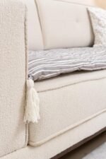 Zigzag Striped Pattern Sofa Topper Slipcover Pet Friendly, Washable, Stain Resistant, Non Slip Furniture Couch Protector Sofa Pad - Image 9