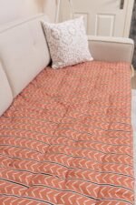 Modern Linear Stripe Sofa Topper Slipcover Pet Friendly, Washable, Stain Resistant, Non Slip Furniture Couch Protector Sofa Pad - Image 8