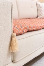 Modern Linear Stripe Sofa Topper Slipcover Pet Friendly, Washable, Stain Resistant, Non Slip Furniture Couch Protector Sofa Pad - Image 9