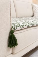 Elegant Forest Green Sofa Topper Slipcover Pet Friendly, Washable, Stain Resistant, Non Slip Furniture Couch Protector Sofa Pad - Image 9